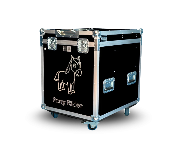 Paka jeździecka Pony Rider - Klasyczna czerń | Cavlux; Saddle box Pony Rider - Classic Black | Cavlux; Sattelschrank Pony Rider - Klassisches Schwarz | Cavlux