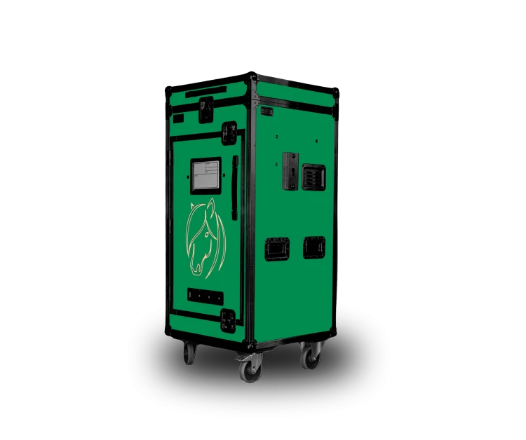 Paka jeździecka Junior Rider - Leśna zieleń | Cavlux; Saddle box Junior Rider - Forest Green | Cavlux; Sattelschrank Junior Rider - Waldgrün | Cavlux