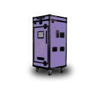 Saddle box "Junior Rider" II - Lavender Purple