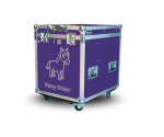 Saddle box "Pony Rider" - Berry Purple