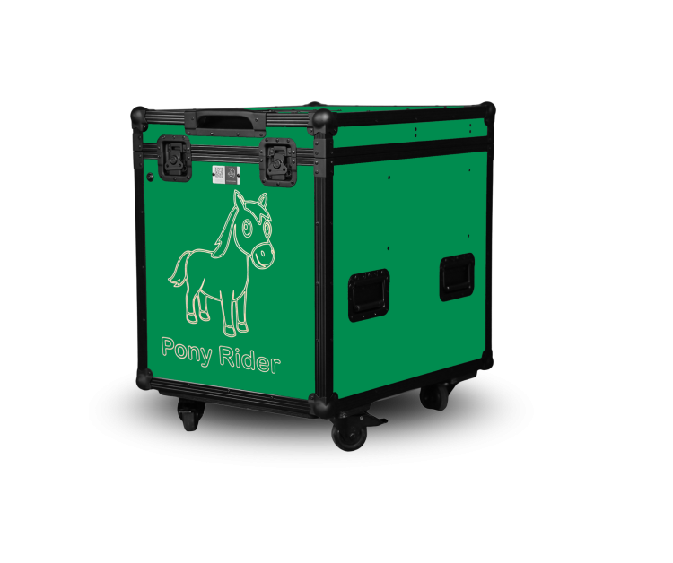 Paka jeździecka Pony Rider - Leśna zieleń | Cavlux; Saddle box Pony Rider - Forest Green | Cavlux; Sattelschrank Pony Rider - Waldgrün | Cavlux