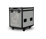 Saddle box "Pony Rider" II - Cloud Grey