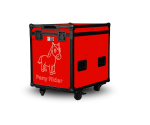 Saddle box "Pony Rider" II - Cherry Red