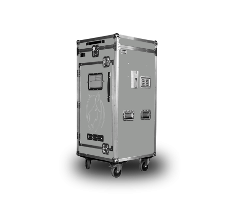 Paka jeździecka Junior Rider - Miękka szarość | Cavlux; Saddle box Junior Rider - Cloud Grey | Cavlux; Sattelschrank Junior Rider - Sanftes Grau | Cavlux